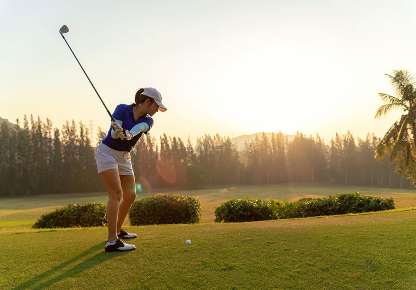 golf-playing